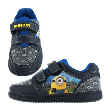 Minions Axel Kids Velcro Plimsoll Trainers £17.99